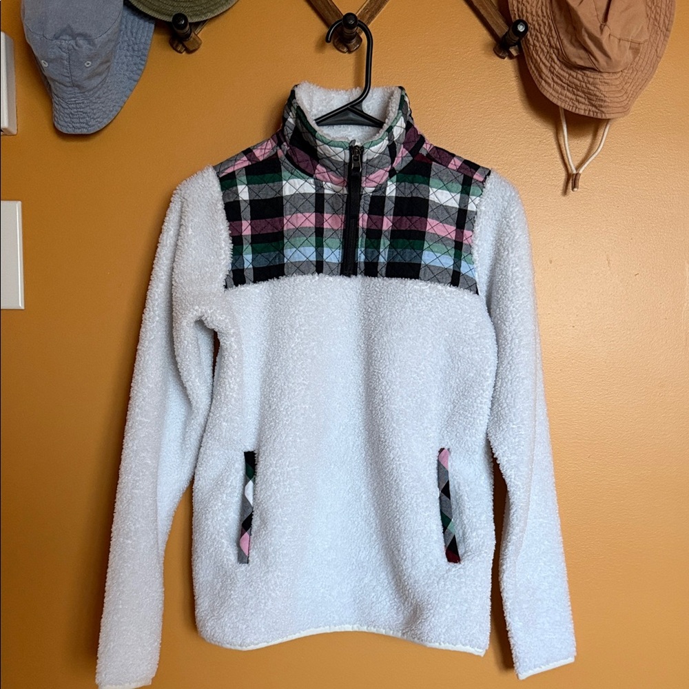 Vera Bradley Teddy Fleece Half Zip Pullover, Size XSmall